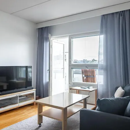 Lägenhet Compact 1br With Sauna & Balcony